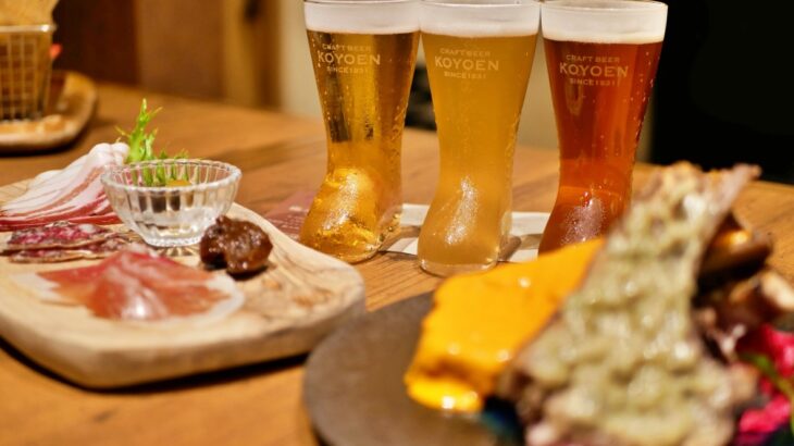 名古屋駅直結、クラフトビールが堪能できるビヤレストランKOYOEN（中村区）